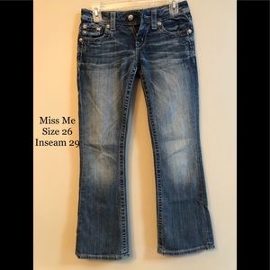 Miss Me jeans size 26